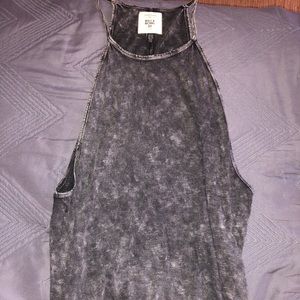 black beachy billabong tank